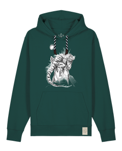 bio-unisex-medium fit-hoodie-iguana-stsu177-spirulina-sw kordel-front