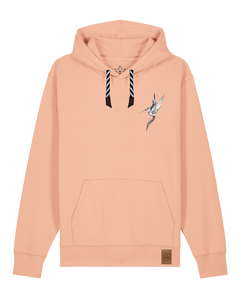 bio-unisex-medium fit-hoodie-kolibri (backprint)-stsu177-agyptische keramik-sw kordel-front
