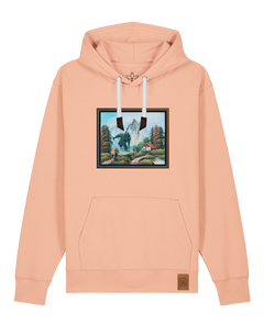 bio-unisex-medium fit-hoodie-krakonoš in holidays-stsu177-agyptische keramik-weiße kordel-front