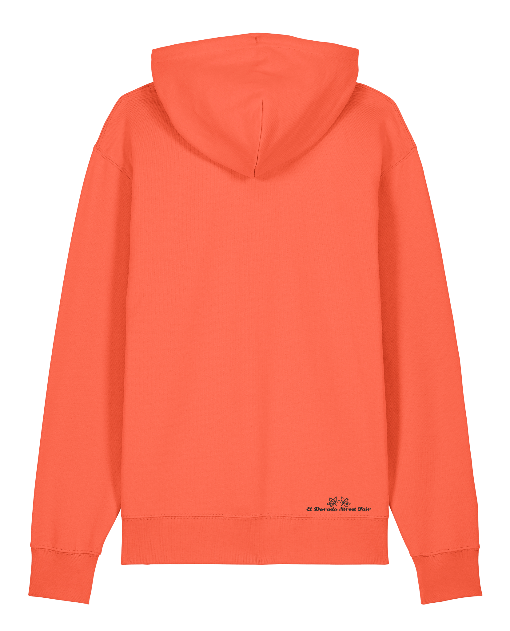 bio-unisex-medium fit-hoodie-krakonoš in holidays-stsu177-mandarine-weiße kordel-back