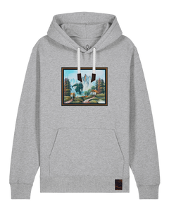 bio-unisex-medium fit-hoodie-krakonoš in holidays-stsu177-mausgrau-weiße kordel-front