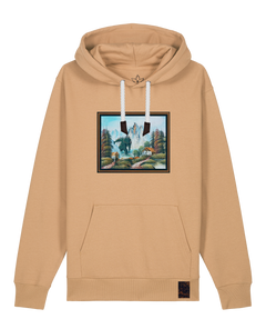 bio-unisex-medium fit-hoodie-krakonoš in holidays-stsu177-meersand-weiße kordel-front