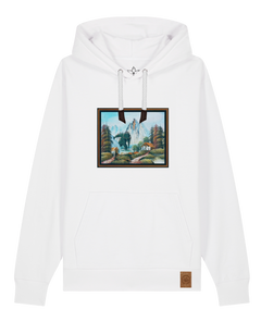 bio-unisex-medium fit-hoodie-krakonoš in holidays-stsu177-weiß-weiße kordel-front