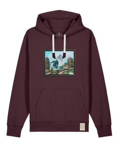 bio-unisex-medium fit-hoodie-krakonoš in holidays-stsu177-zartbitter-weiße kordel-front
