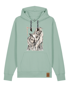 bio-unisex-medium fit-hoodie-kühe-stsu177-eukalyptus-sw kordel-front