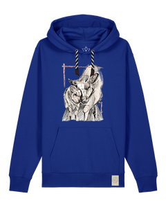 bio-unisex-medium fit-hoodie-kühe-stsu177-kornblume-sw kordel-front