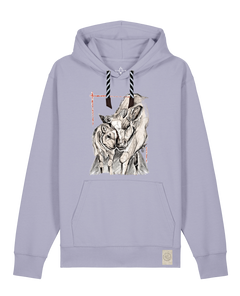 bio-unisex-medium fit-hoodie-kühe-stsu177-lavender-sw kordel-front