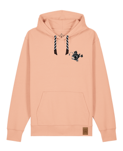 bio-unisex-medium fit-hoodie-lampionfisch (backprint)-stsu177-agyptische keramik-sw kordel-front