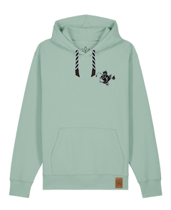 bio-unisex-medium fit-hoodie-lampionfisch (backprint)-stsu177-eukalyptus-sw kordel-front