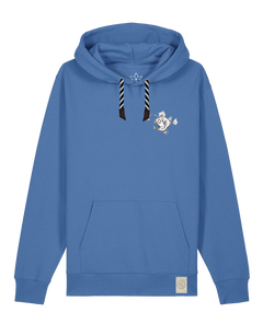 bio-unisex-medium fit-hoodie-lampionfisch (backprint)-stsu177-hortensie-sw kordel-front