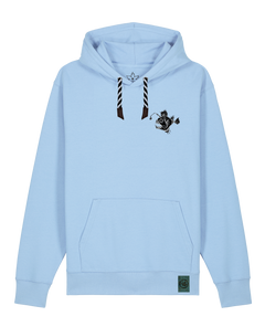 bio-unisex-medium fit-hoodie-lampionfisch (backprint)-stsu177-lagune-sw kordel-front