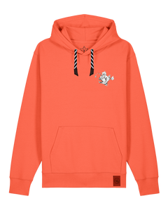 bio-unisex-medium fit-hoodie-lampionfisch (backprint)-stsu177-mandarine-sw kordel-front