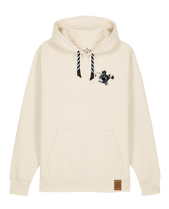 bio-unisex-medium fit-hoodie-lampionfisch (backprint)-stsu177-natur-sw kordel-front