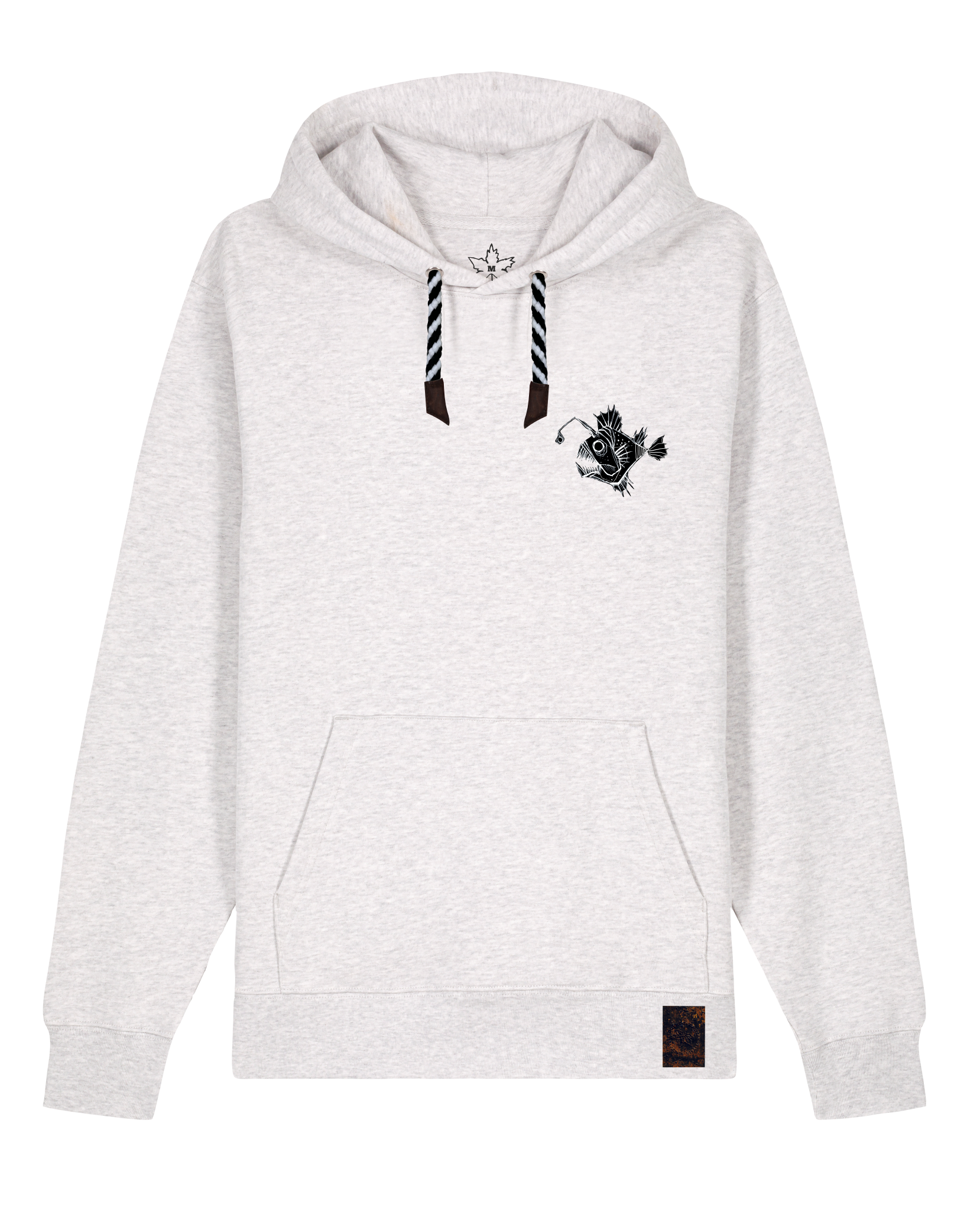 bio-unisex-medium fit-hoodie-lampionfisch (backprint)-stsu177-rennmaus-sw kordel-front