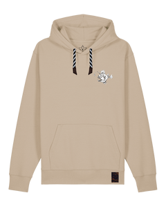 bio-unisex-medium fit-hoodie-lampionfisch (backprint)-stsu177-treibsand-sw kordel-front