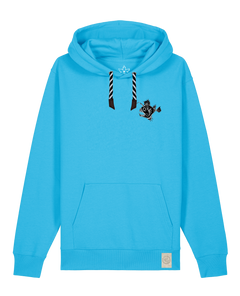 bio-unisex-medium fit-hoodie-lampionfisch (backprint)-stsu177-wasserblau-sw kordel-front