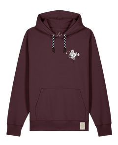bio-unisex-medium fit-hoodie-lampionfisch (backprint)-stsu177-zartbitter-sw kordel-front