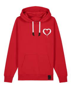 bio-unisex-medium fit-hoodie-milchmagd (backprint)-stsu177-erdbeere-weiße kordel-front