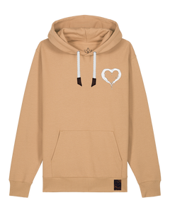 bio-unisex-medium fit-hoodie-milchmagd (backprint)-stsu177-meersand-weiße kordel-front