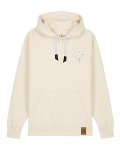 bio-unisex-medium fit-hoodie-milchmagd (backprint)-stsu177-natur-weiße kordel-front