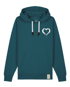 bio-unisex-medium fit-hoodie-milchmagd (backprint)-stsu177-nordmanntanne-weiße kordel-front
