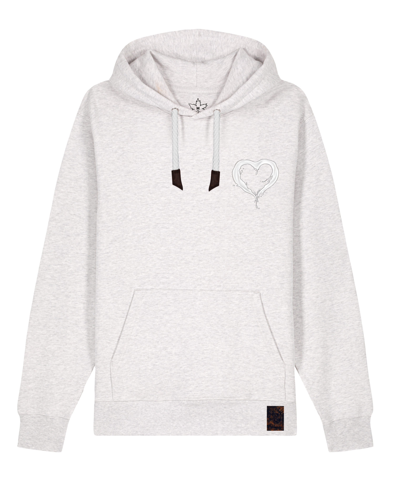 bio-unisex-medium fit-hoodie-milchmagd (backprint)-stsu177-rennmaus-weiße kordel-front
