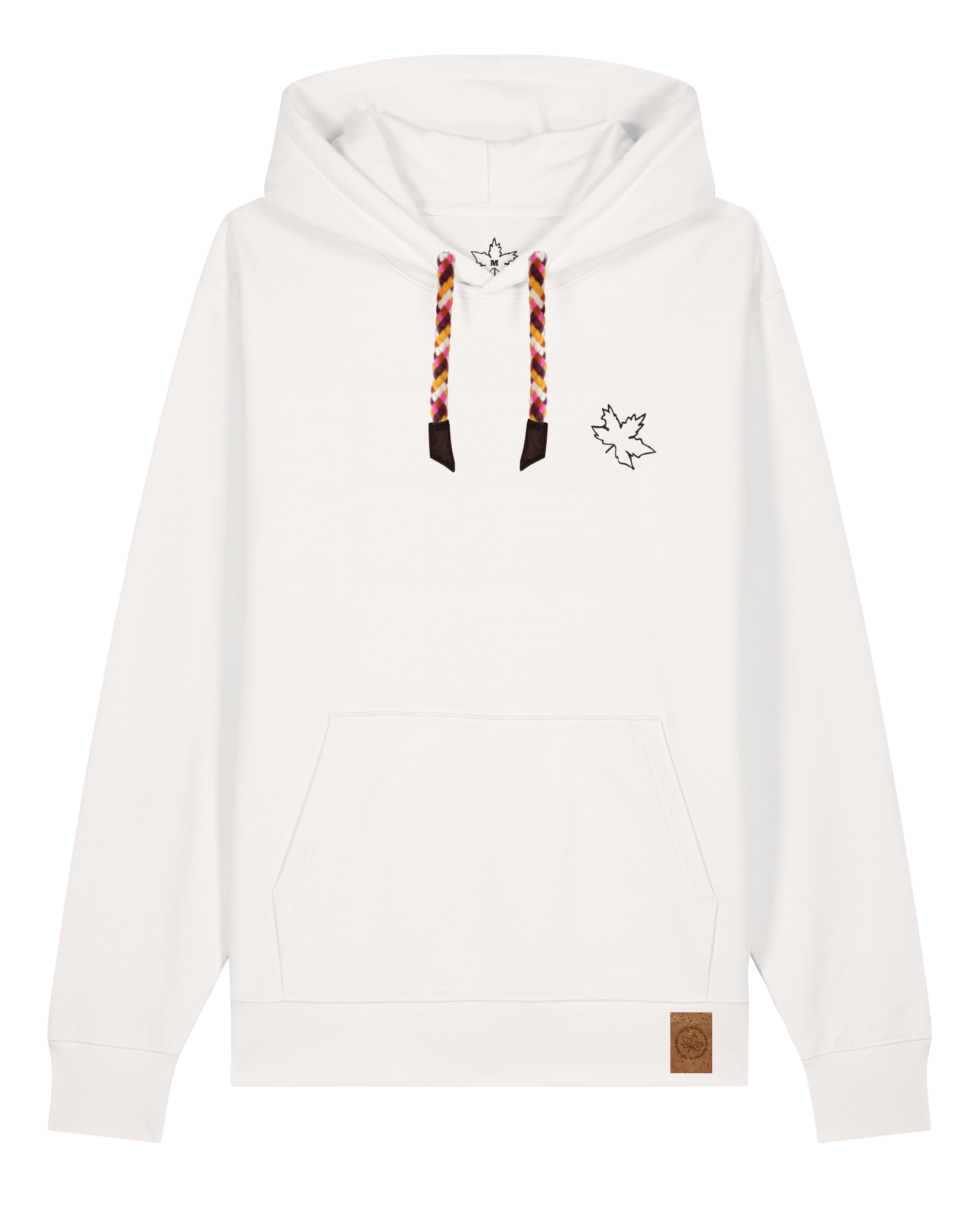bio-unisex-medium fit-hoodie-nature prayer (backprint)-stsu177-bio ei-rote kordel-front
