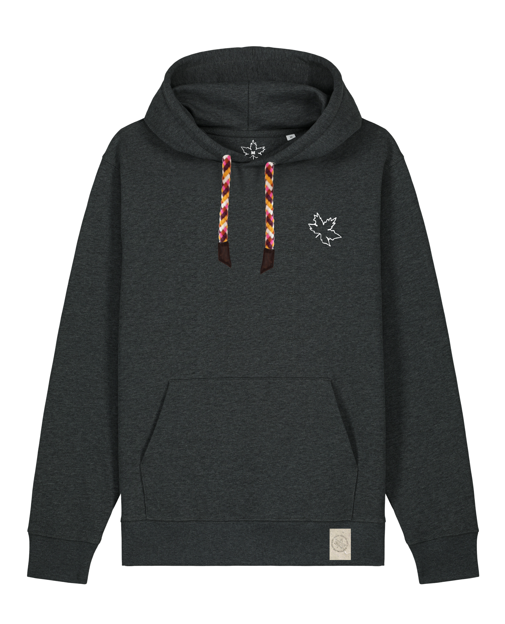 bio-unisex-medium fit-hoodie-nature prayer (backprint)-stsu177-elephant-rote kordel-front