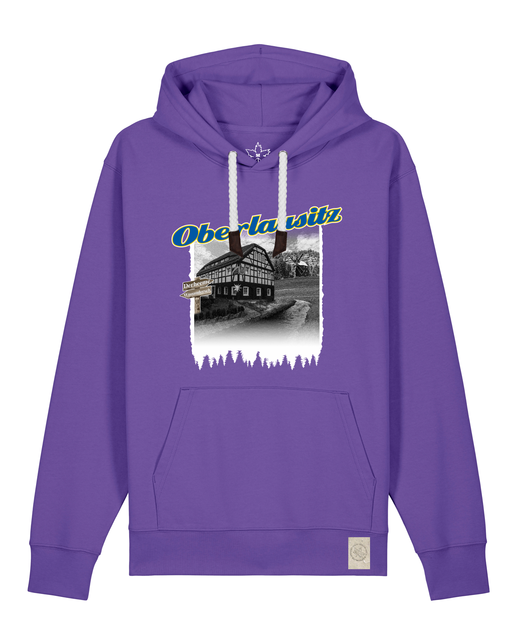 bio-unisex-medium fit-hoodie-oberlausitz-stsu177-blaukraut-weiße kordel-front