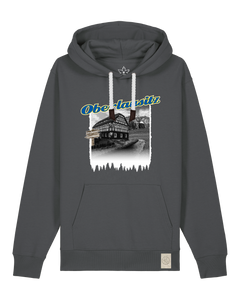 bio-unisex-medium fit-hoodie-oberlausitz-stsu177-eisen-weiße kordel-front