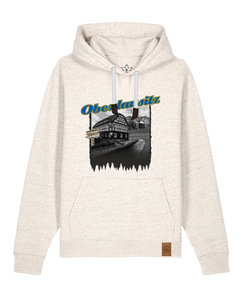 bio-unisex-medium fit-hoodie-oberlausitz-stsu177-elbsandstein-weiße kordel-front