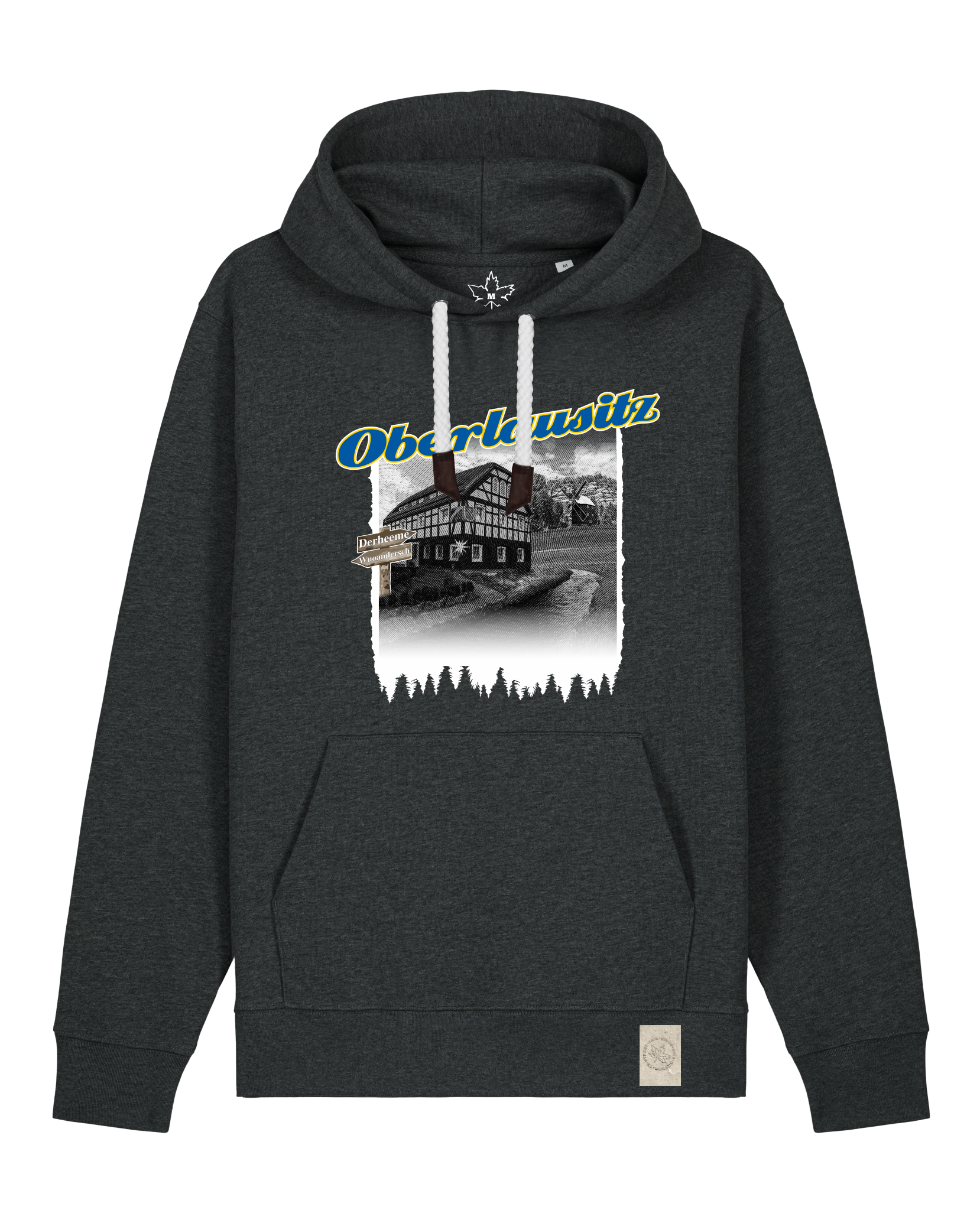 bio-unisex-medium fit-hoodie-oberlausitz-stsu177-elephant-weiße kordel-front