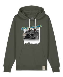 bio-unisex-medium fit-hoodie-oberlausitz-stsu177-grunkohl-weiße kordel-front