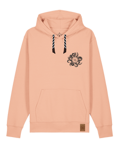 bio-unisex-medium fit-hoodie-octo (backprint)-stsu177-agyptische keramik-sw kordel-front
