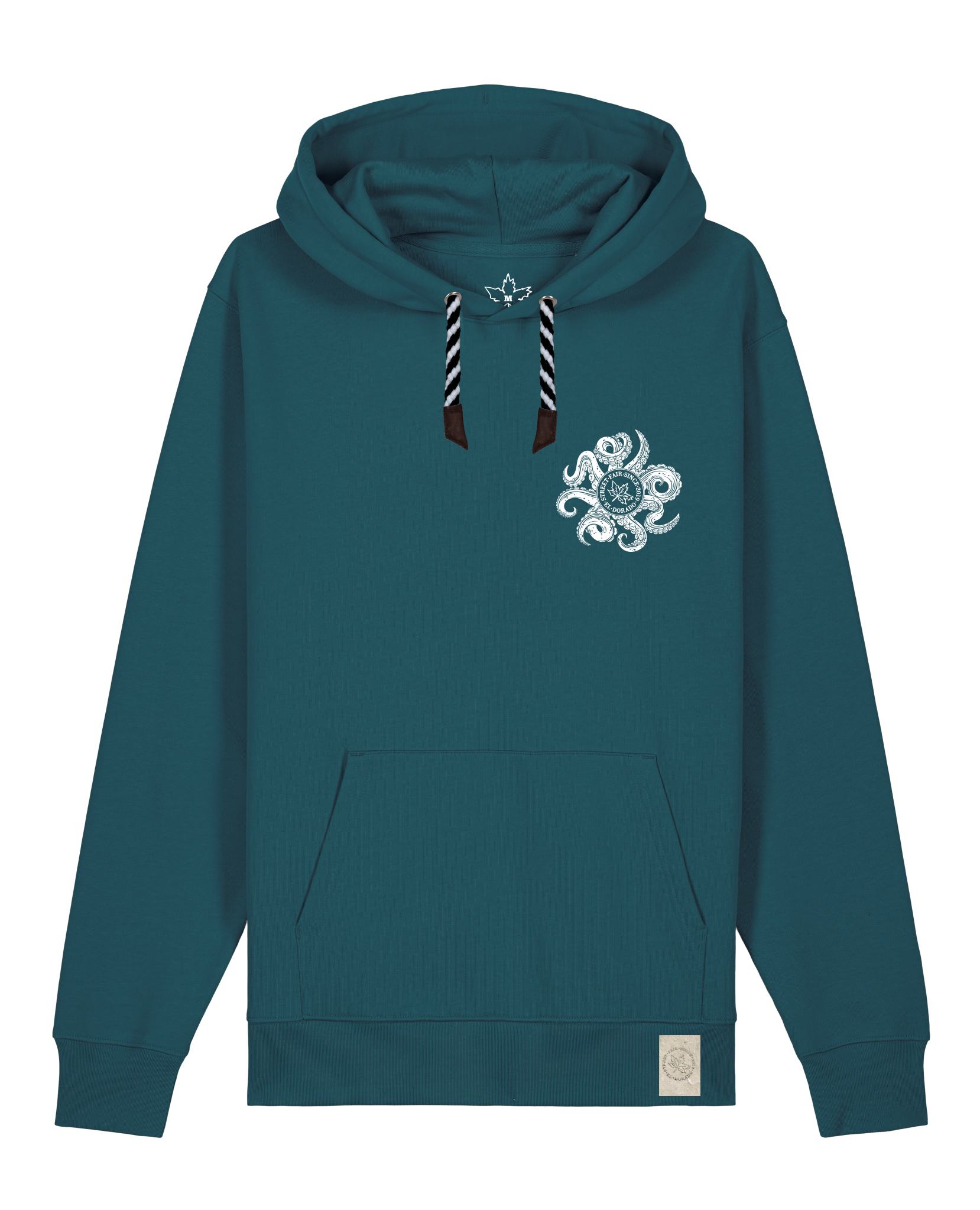 bio-unisex-medium fit-hoodie-octo (backprint)-stsu177-nordmanntanne-sw kordel-front