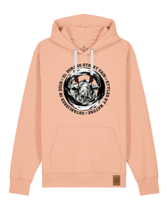 bio-unisex-medium fit-hoodie-oxpower-stsu177-agyptische keramik-weiße kordel-front