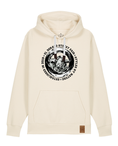 bio-unisex-medium fit-hoodie-oxpower-stsu177-natur-weiße kordel-front