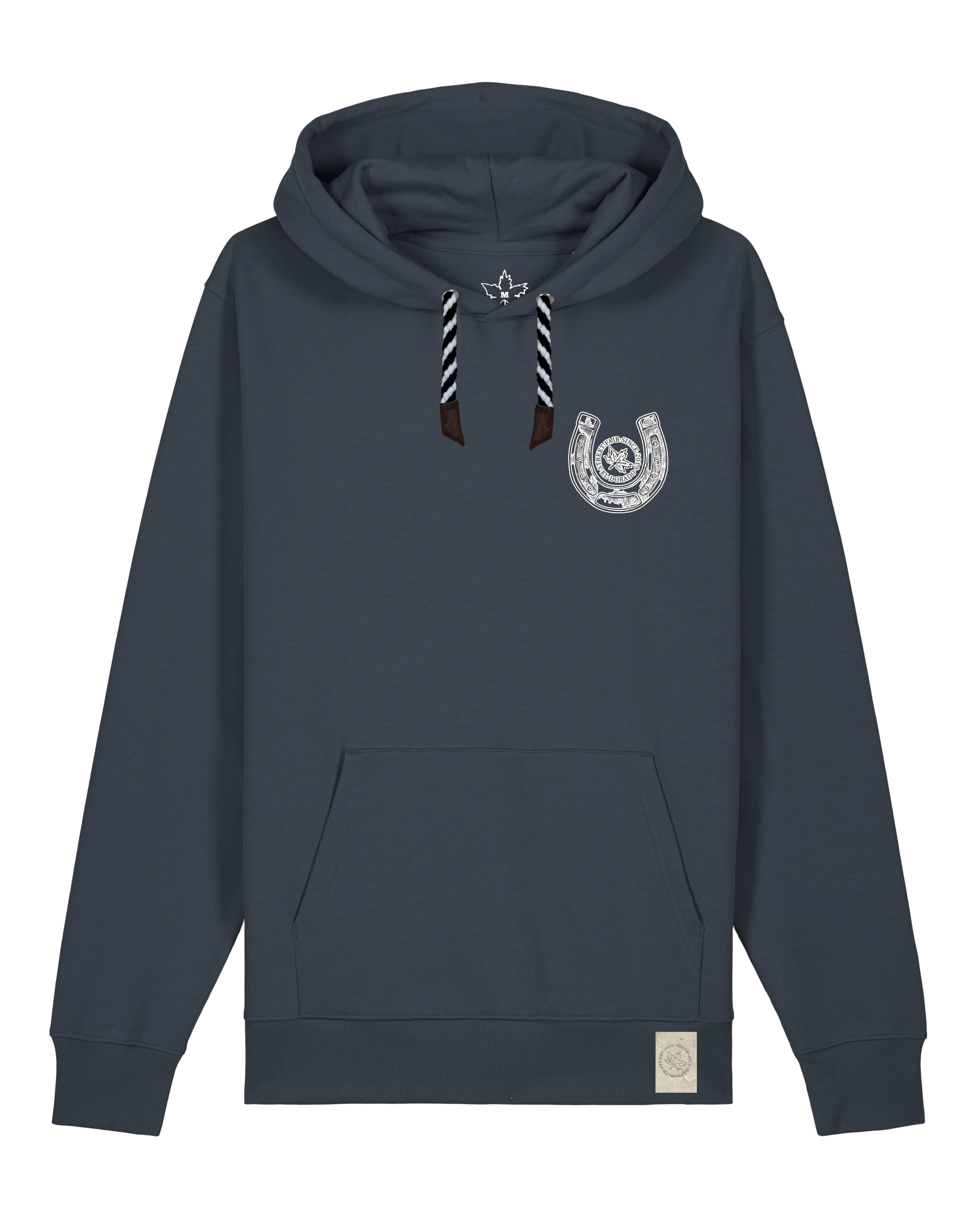 bio-unisex-medium fit-hoodie-pferd (backprint)-stsu177-blaubeernacht-sw kordel-front