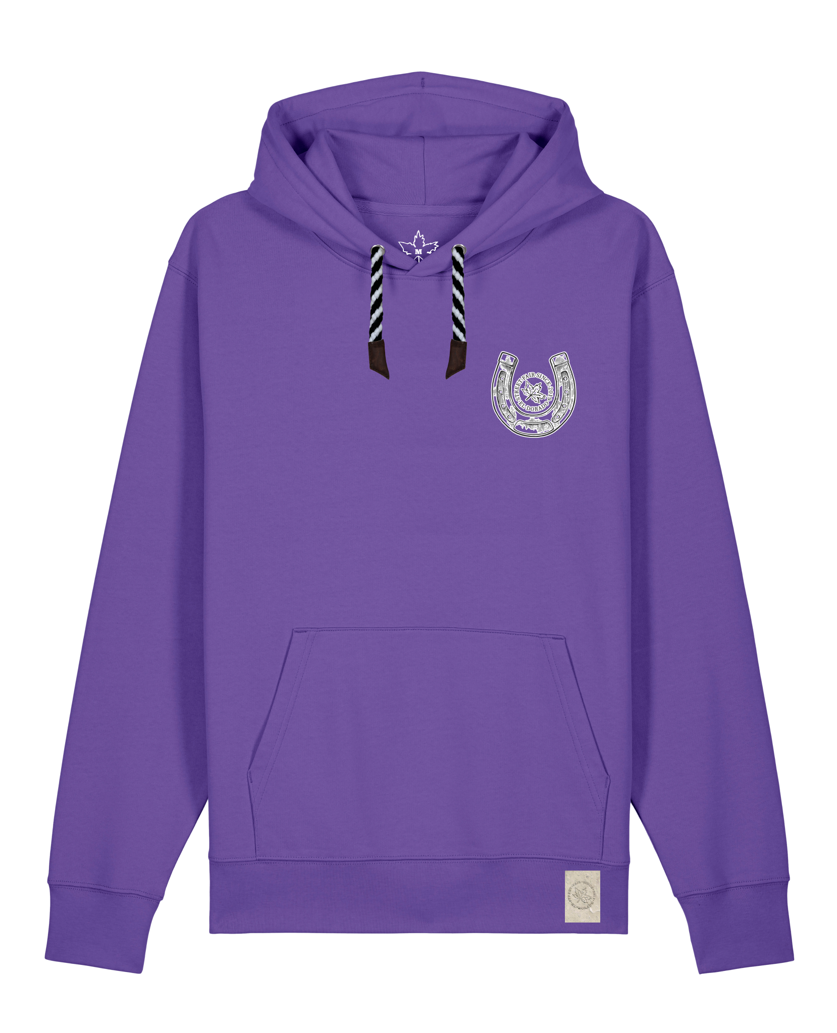 bio-unisex-medium fit-hoodie-pferd (backprint)-stsu177-blaukraut-sw kordel-front