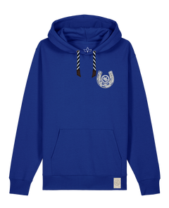 bio-unisex-medium fit-hoodie-pferd (backprint)-stsu177-kornblume-sw kordel-front