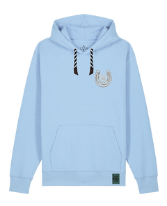 bio-unisex-medium fit-hoodie-pferd (backprint)-stsu177-lagune-sw kordel-front