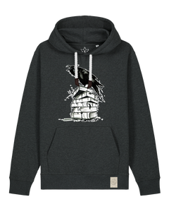 bio-unisex-medium fit-hoodie-rabe-stsu177-elephant-weiße kordel-front