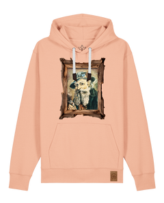 bio-unisex-medium fit-hoodie-räuchermann-stsu177-agyptische keramik-weiße kordel-front