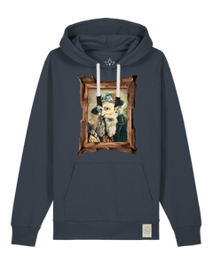 bio-unisex-medium fit-hoodie-räuchermann-stsu177-blaubeernacht-weiße kordel-front