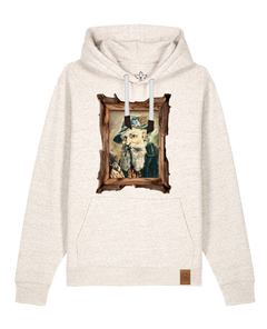 bio-unisex-medium fit-hoodie-räuchermann-stsu177-elbsandstein-weiße kordel-front