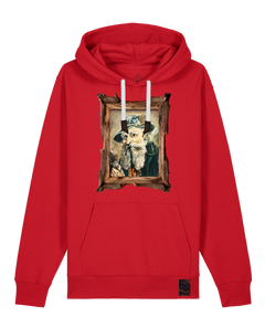 bio-unisex-medium fit-hoodie-räuchermann-stsu177-erdbeere-weiße kordel-front