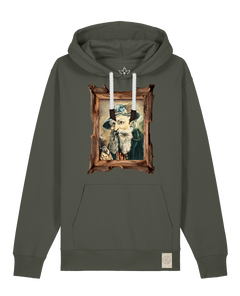 bio-unisex-medium fit-hoodie-räuchermann-stsu177-grunkohl-weiße kordel-front