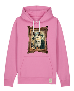 bio-unisex-medium fit-hoodie-räuchermann-stsu177-kaugummi-weiße kordel-front