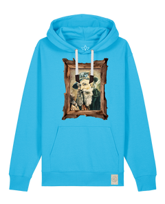 bio-unisex-medium fit-hoodie-räuchermann-stsu177-wasserblau-weiße kordel-front