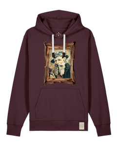 bio-unisex-medium fit-hoodie-räuchermann-stsu177-zartbitter-weiße kordel-front